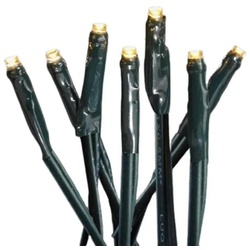 FHS LED-Lichterkette 04569 LED Mini-Lichterkette 100er warmweiß