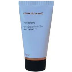 Coeur de Beauté Handcreme ohne Duftstoffe 50ml Creme 50 ml Unisex