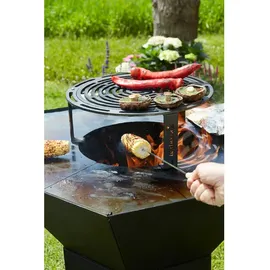 barbecook erhöhter Grill 36 cm Karbonstahl grau