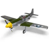 E-Flite RC-Flugzeug P-51D Mustang 5CH BNF grün/mehrfarbig