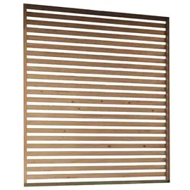 Karibu Lamellenwand für Pavillon Cubeco