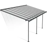 CANOPIA Terrassenüberdachung Sierra 619 x 295 cm anthrazit