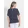 GOLDNER Kurzarmbluse Blau 40