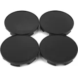 RhinoTuning 4 Stück Radnabenkappen für Honda Nabendeckel OD 70 mm ID 64 mm, Schwarz Radnabenabdeckung Geeignet für Element Odyssey C Rad, 44732-SW5A-J000 Felgendeckel