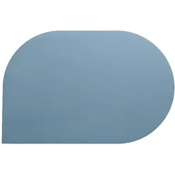 Tisch-Set Edel PU-Leder rauchblau 45,0x30,0x0,17cm