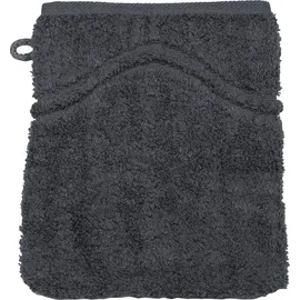 Ross Cashmere feeling Waschhandschuh 16 x 22 cm grau