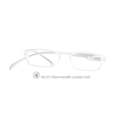 Lesebrille No.01 Klammeraffe transparent