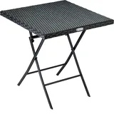 CASARIA Klapptisch Rom Schwarz