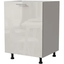 Feldmann-Wohnen Unterschrank Brerra 60 x 50 x 82 cm Weiß