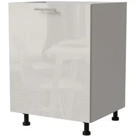 Feldmann-Wohnen Unterschrank Brerra 60 x 50 x 82 cm Weiß