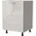 Feldmann-Wohnen Unterschrank Brerra 60 x 50 x 82 cm Weiß