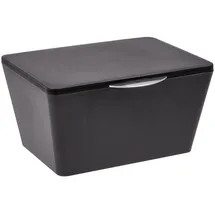 Wenko Aufbewahrungsbox Brasil 19 x 10 x 15,5 cm 1-tlg. schwarz