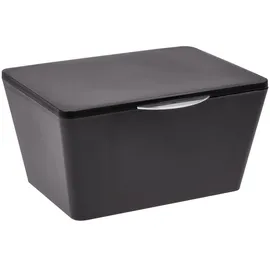 Wenko Aufbewahrungsbox Brasil 19 x 10 x 15,5 cm 1-tlg. schwarz