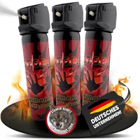 3 x Wilhelm Pfefferspray 60 ml Tierabwehr Selbstverteidigung CS KO Jet