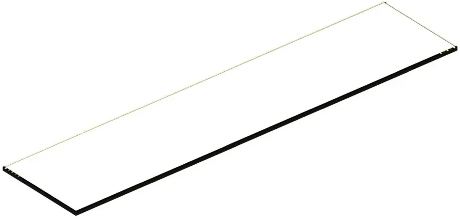 Keuco Glasabl. Match Ersatzteil SPS 90110 478x110x6mm, 90110000026 90110000026