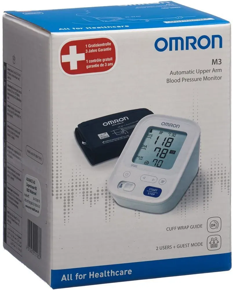 Omron M3 Oberarm-Blutdruckmessgerät