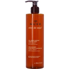 Nuxe Rêve de Miel Face And Body Ultra-Rich Cleansing Gel, 400ml