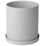 BLOMUS Kräutertopf "Nona" in Hellgrau - Ø 12,5 cm