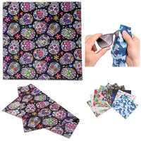 Lens-Aid Mikrofaser Reinigungstuch in schickem Design: Für Kamera, Objektiv, Display und als Brillen-Putztuch (Mikrofasertuch 20x20 cm)