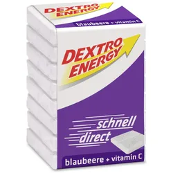 DEXTRO ENERGY Blaubeere + Vitamin C 1 St Würfel