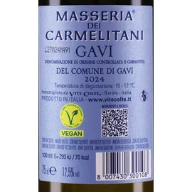 Vite Colte Gavi di Gavi Masseria dei Carmelitani Vite Colte 2024