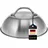 bremermann Grillhaube 22,5 cm Edelstahl silber