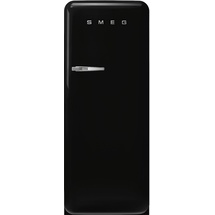 Smeg FAB28RBL5 Retro-Kühlschrank (270 l, 1530 mm hoch, Schwarz)