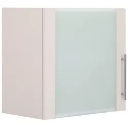 Glashängeschrank WIHO KÜCHEN "Cali", beige (front und korpus: cashmere), B:60cm H:56,5cm T:35cm, Schränke, Front mit Glaseinsatz