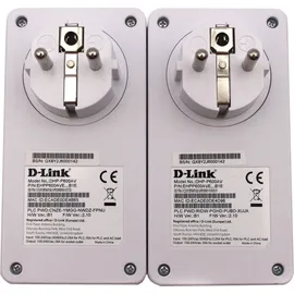 D-Link PowerLine AV2 DHP-P601AV 1000 Gigabit Passthrough Kit 1000Mbps (2 Adapter)