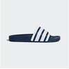 Originals Adilette Badelatschen Weiss blau