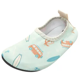 Playshoes Barfuß-Schuh Surf-Bus in türkis | Gr.: 22/23