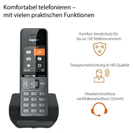 Gigaset Comfort 520 schwarz