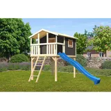terragrau mit Rutsche blau 91207
