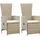 vidaXL Gartensessel 65 x 65 x 74 cm grau