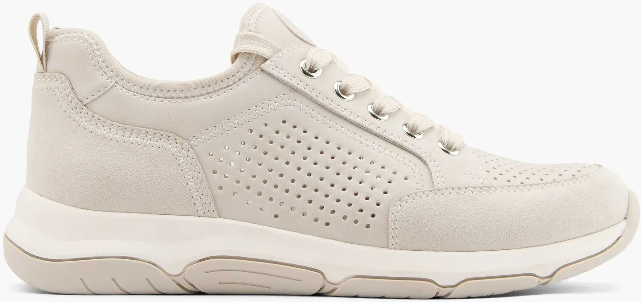 Easy Street  Halbschuh Beige, Damen, Größe: 7 1/2, Material: PU/Textil - Easy Street  Halbschuh Beige, Damen, Größe: 7 1/2, Material: PU/Textil - woman - Beige