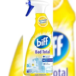 Biff Bad Total Zitrus Badreiniger 750ml Sprühflasche Reiniger Reinigungsmittel