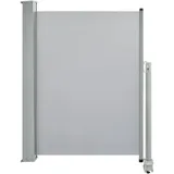vidaXL Ausziehbare Seitenmarkise 100 x 300 cm grau 45186