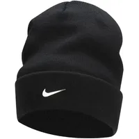 Nike FB6527-010 U NK Peak Beanie SC MTSWSH L Hat Unisex Adult Black/METALLIC Silver Größe 1SIZE