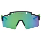 Plein Sport Sonnenbrille TIGER, Größe 0 in Blau 0705 | lightblue/green