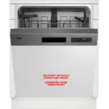Beko DSN16440X Geschirrspüler (teilintegrierbar, 598 mm)