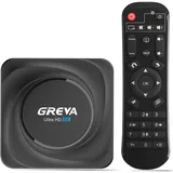 GREVA Android TV Box 8GB RAM 128GB ROM, Smart TV Box 8K UHD Streaming Media Player Unterstützung Dualband WiFi 2,4G/5.8G mit HDR10.0 BT 4.0 USB 3.0, TV Box Android 11.0 mit Fernbedienung