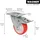 wagner® design yourself Transportgeräte-Lenkrolle RO 7800 rot