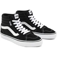 Vans Filmore Hi Damen Schwarz/Weiß 38