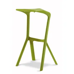 Plank - Miura Stool, gelbgrün