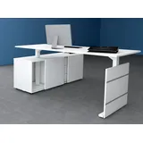 Kerkmann Schreibtisch Move 3 Ahorn / Weiß