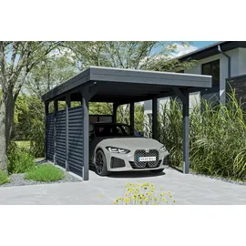 SKANHOLZ Friesland Hybrid Set 11 3,14 x 5,55 m anthrazit inkl. Rück- und Seitenwände