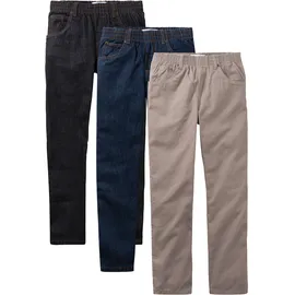 bonprix Regular Fit Schwarz/Blau 158