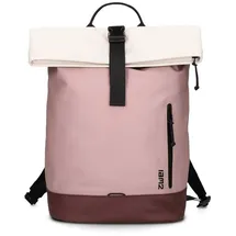 Zwei Cargo Car200 Rucksack Weiß/Bordeaux