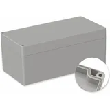 Pollin POLLIN, ABS Gehäuse, 240,5 x 120 x 100,5 mm, IP66, Lichtgrau