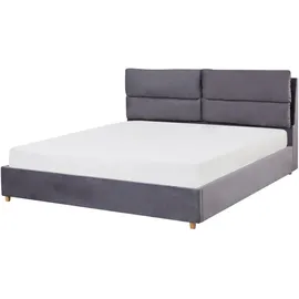 Beliani Batilly 180 x 200 cm Grau